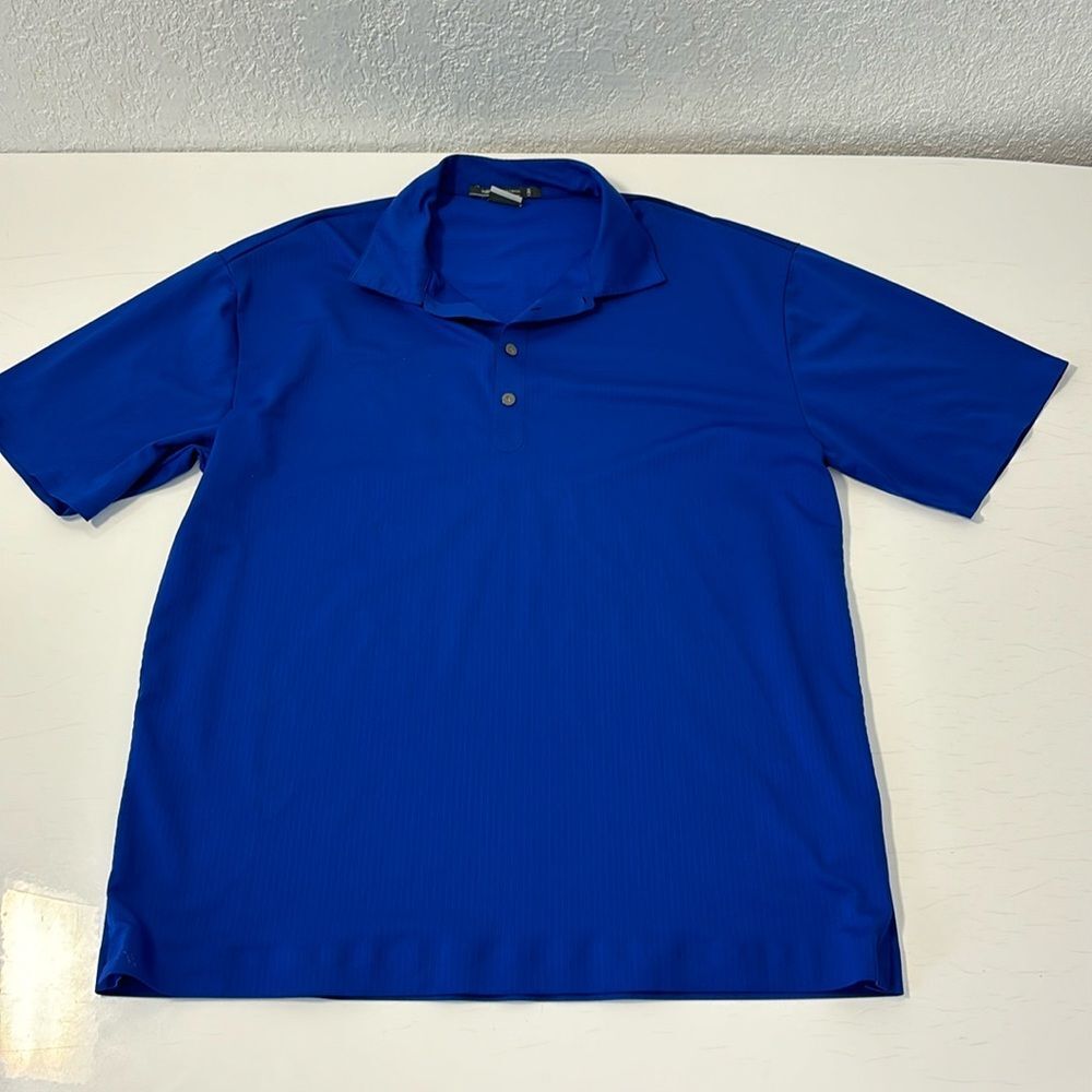 Nike Tiger Woods Platinum Dri-Fit Men's Polo (L)